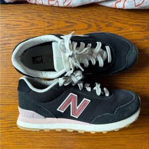 New Balance Black and Pink Athletic Shoes